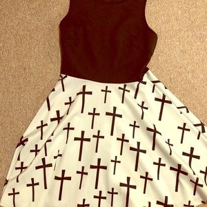 Cross Shift Dress
